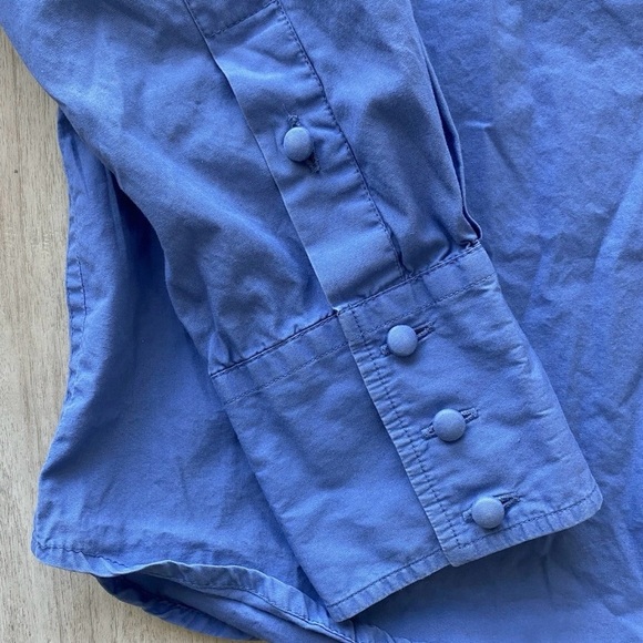 Lords of L.A. Blue Dress Shirt XXXL Size Handmade USA Rock Star Designer - Picture 4 of 15